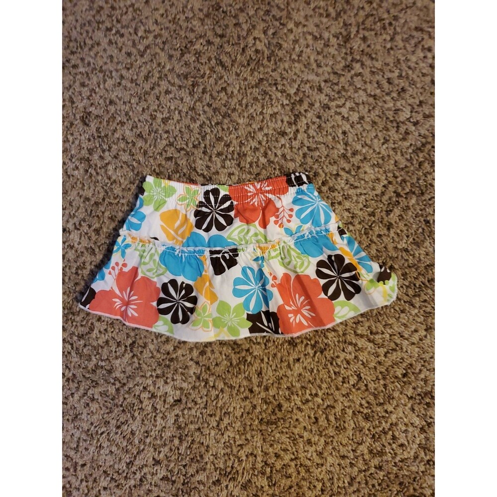 Girl's Carter's 3 month summer spring flower skirt flowers